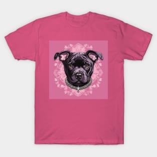 Black Staffy T-Shirt